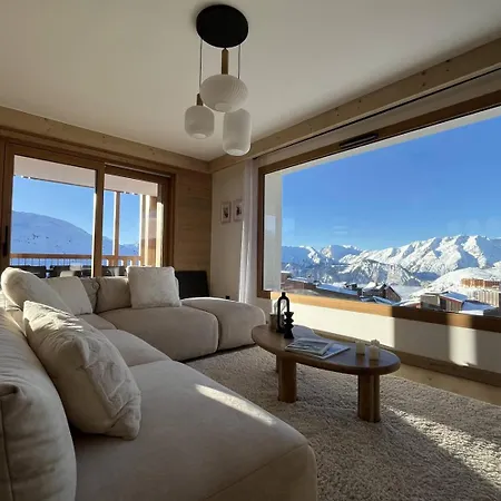 - Panoramique 4 Chambres, Sur Piste Avec Piscine
